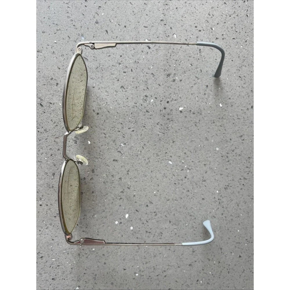 Luxottica titanium Eyeglasses Frames ONLY 1009 4014 52-19-135 silver full rim